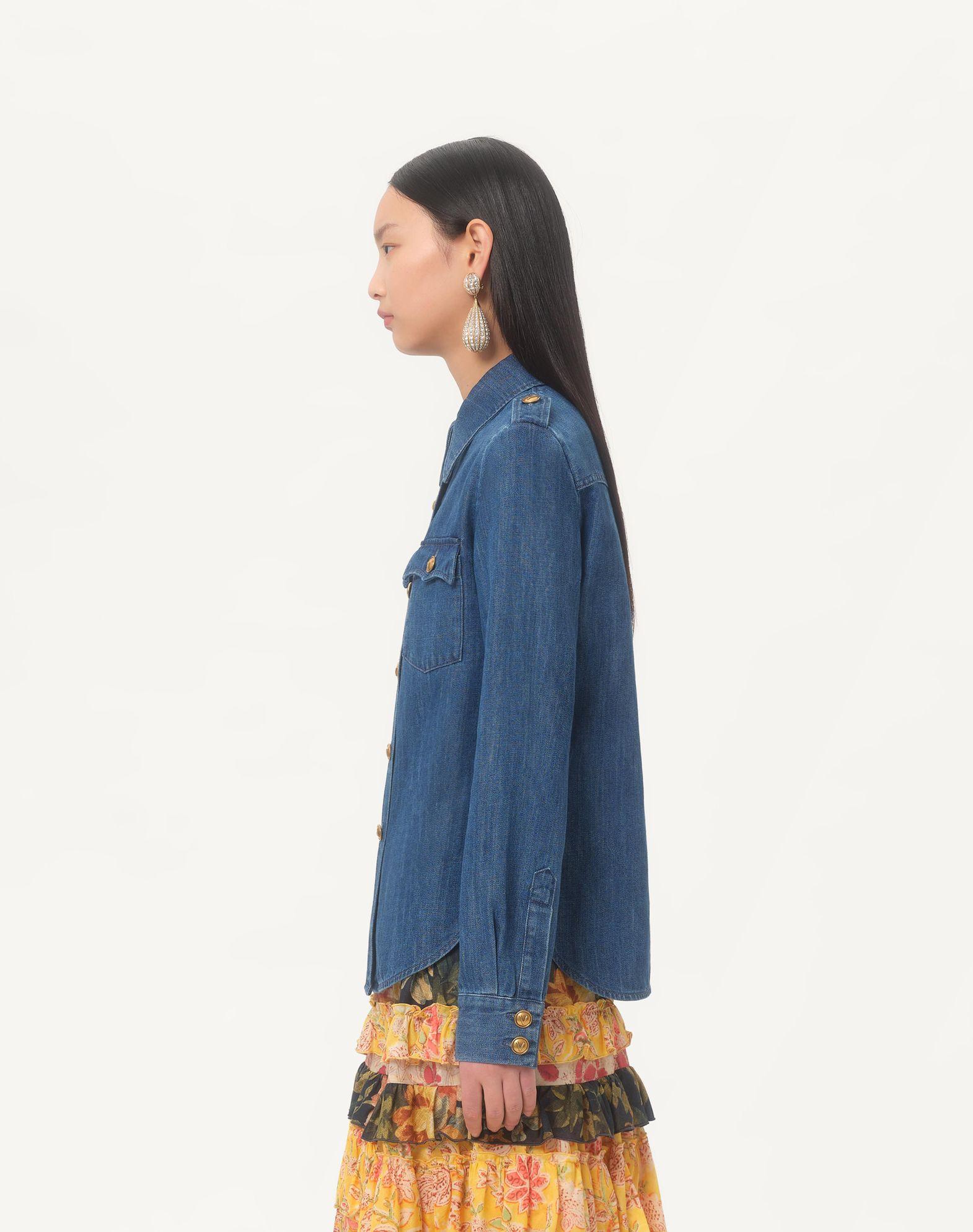 Lightweight Denim Shirt  Product Image