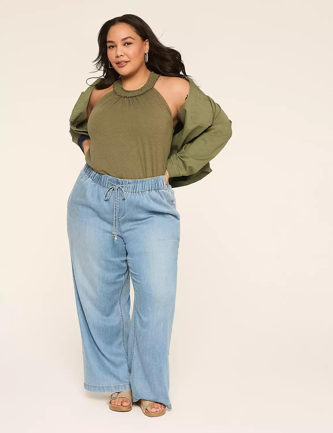 Smocked Halter Top Product Image