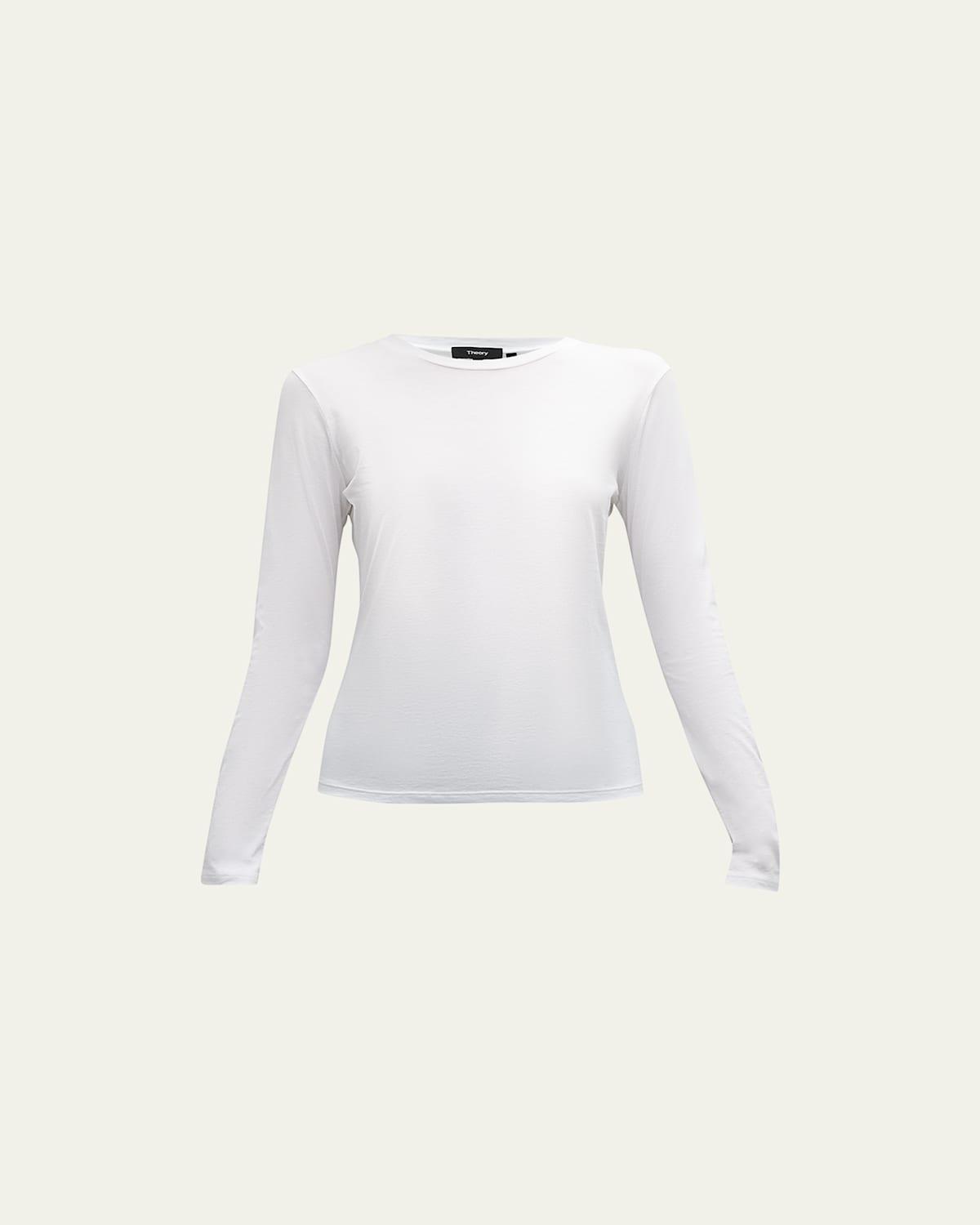 Tiny Tee Long-Sleeve Cotton T-Shirt Product Image