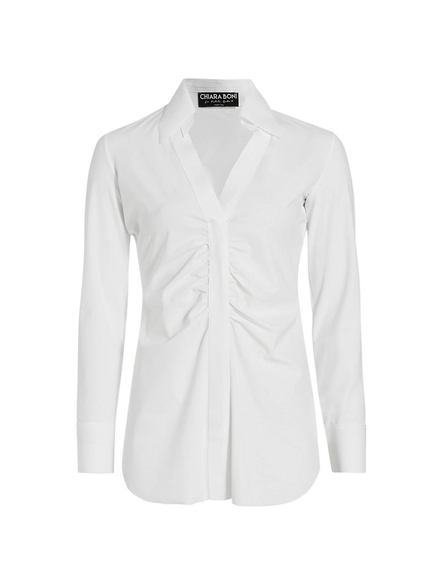 Womens Shohreh Ruched Top Product Image