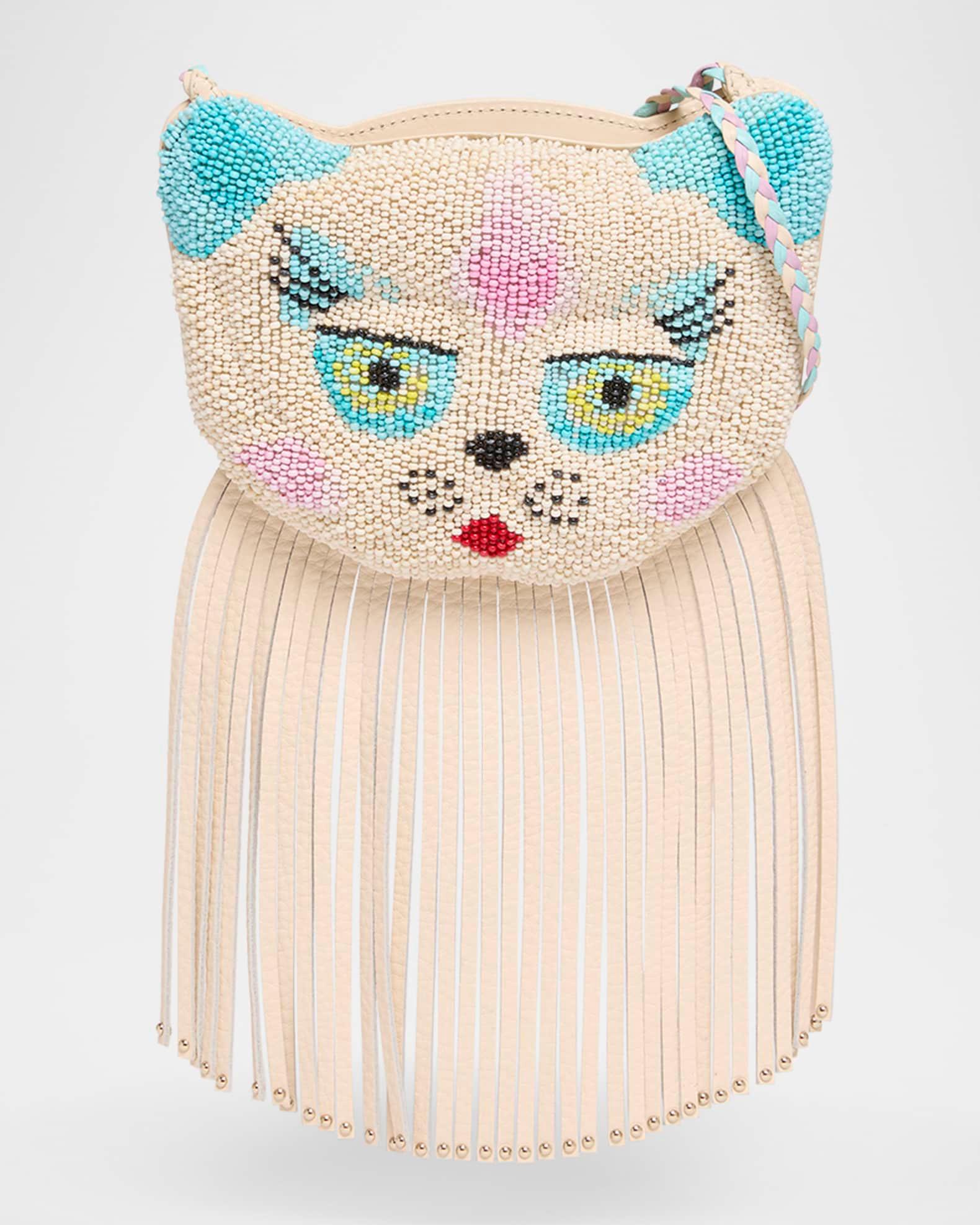 Le Chat de La Maison Beaded Clutch Bag Product Image