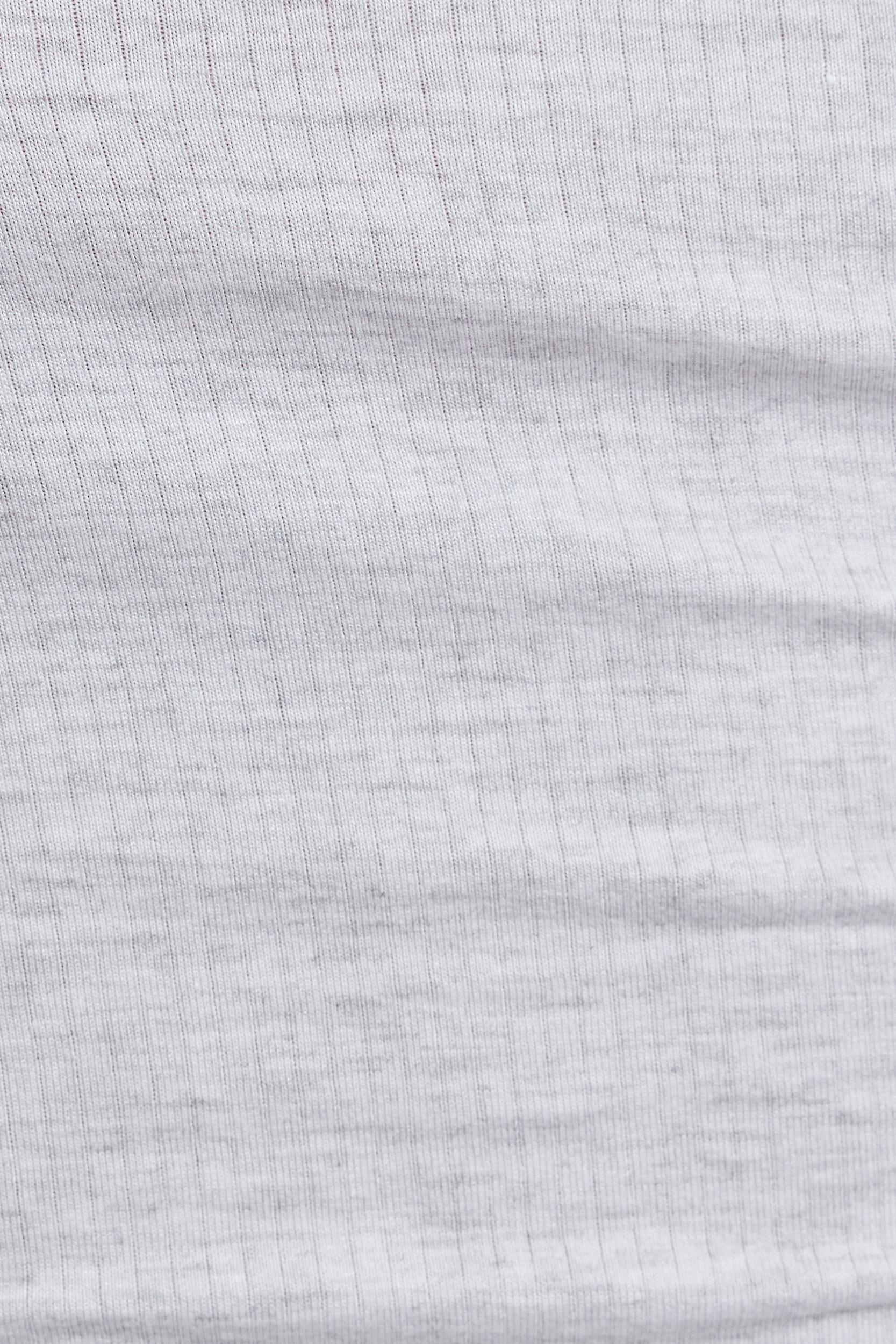 Sheer Ribbed Slouchy Pants Product Image