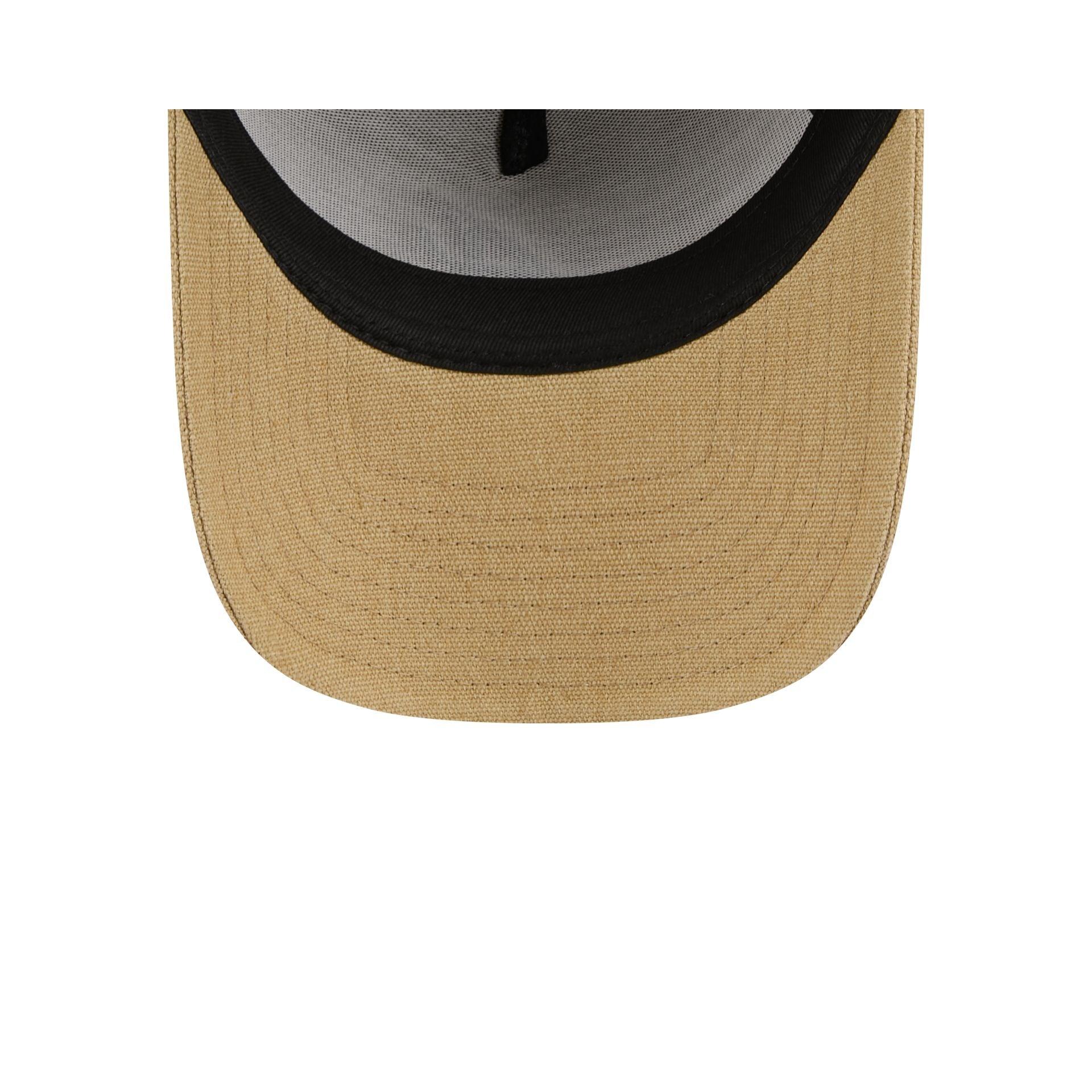 Atlanta Braves Front Door Red 9FORTY A-Frame Snapback Hat Male Product Image