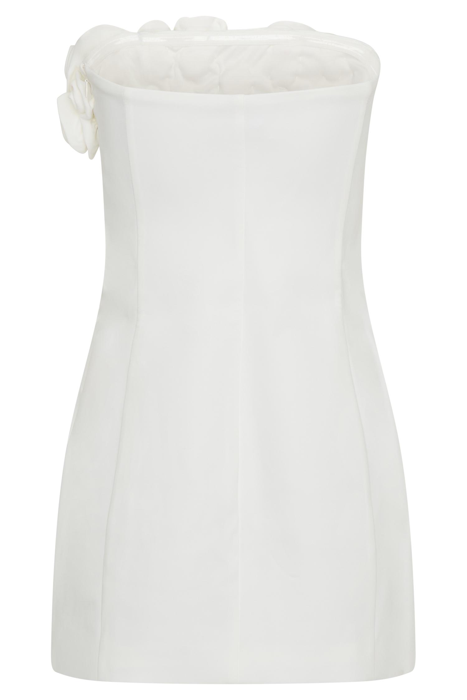 Brooks Rose Mini Dress - White Product Image