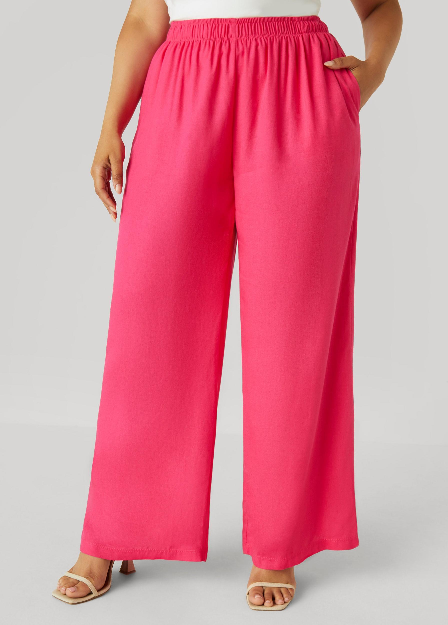 High Waist Wide Leg Pants Product Image