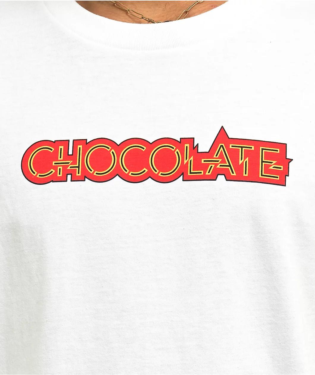 Chocolate Parliament White T-Shirt Product Image