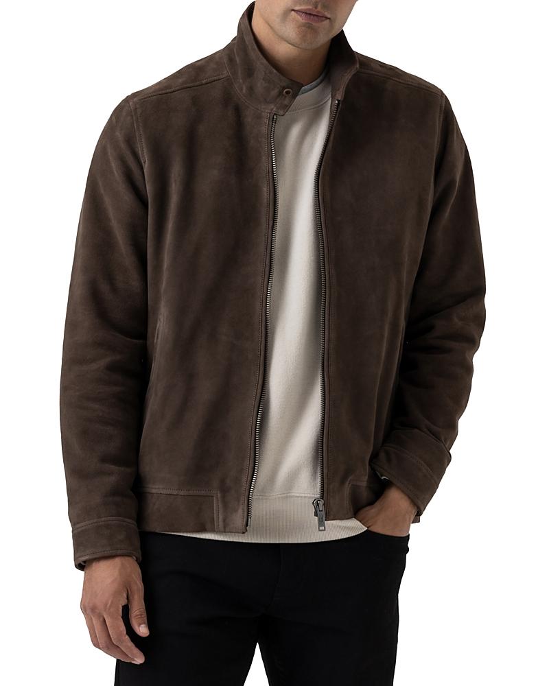 Rodd & Gunn Glen Massey Suede Full Zip Jacket Product Image