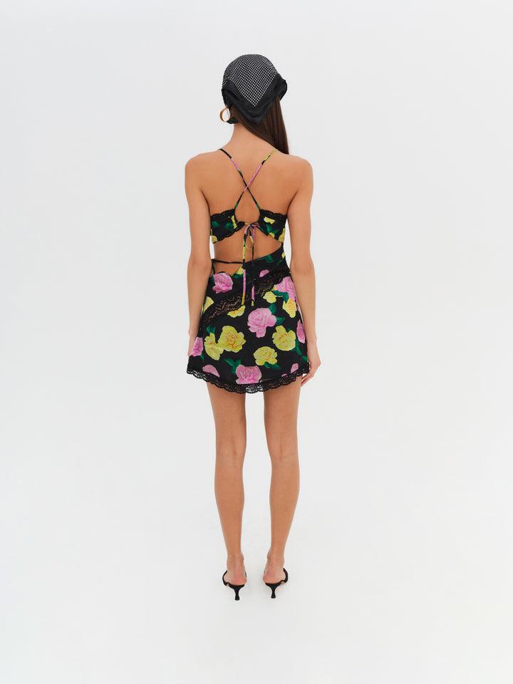 Madison Mini Dress — Black Product Image