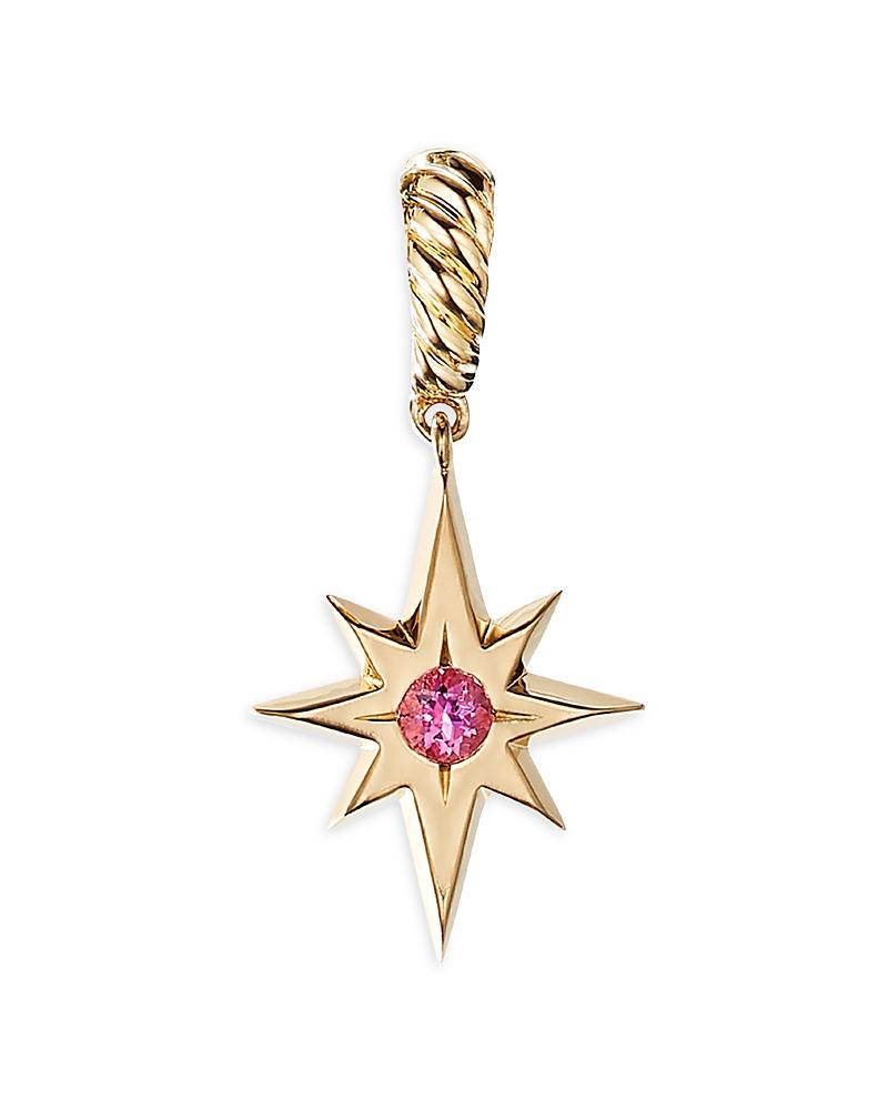 David Yurman Cable Collectibles North Star Birthstone Charm in 18K Yellow Gold Product Image