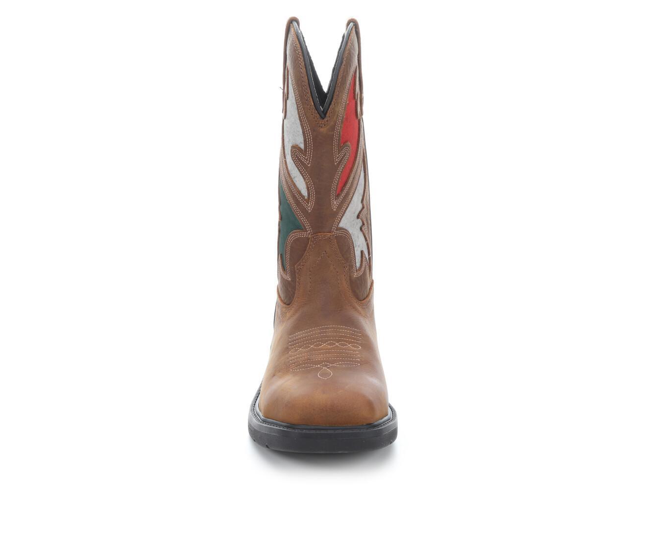 Men's Wolverine Rancher Flag Work Boots Product Image
