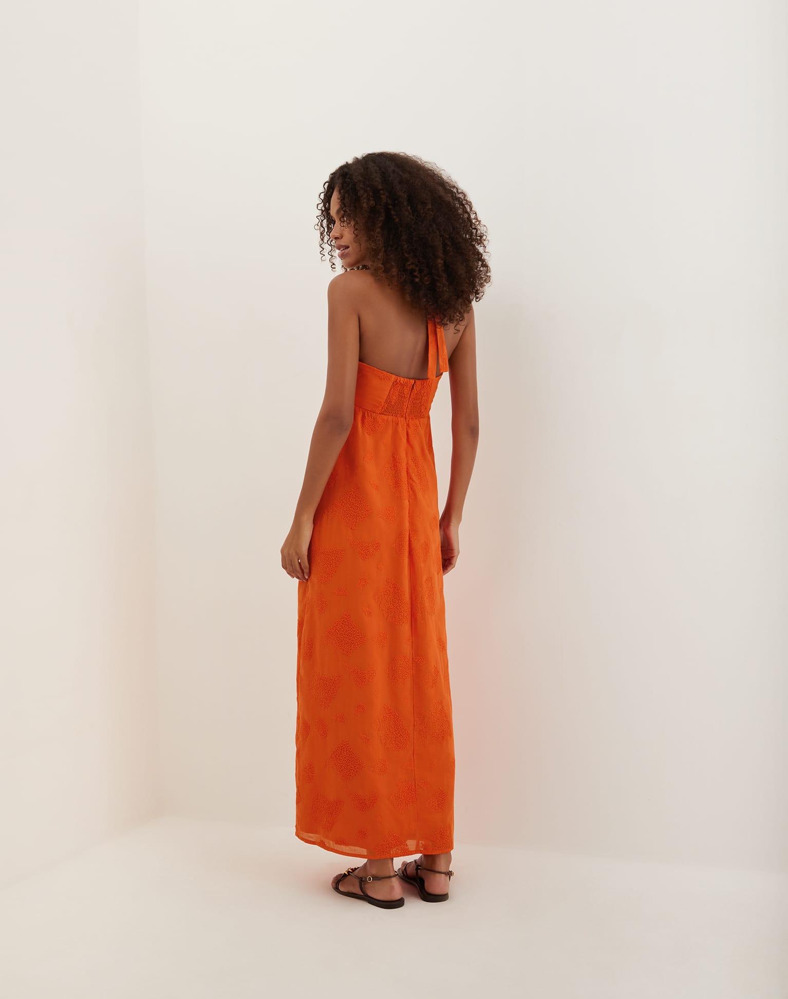 Pietra Maxi Dress - Marigold Product Image