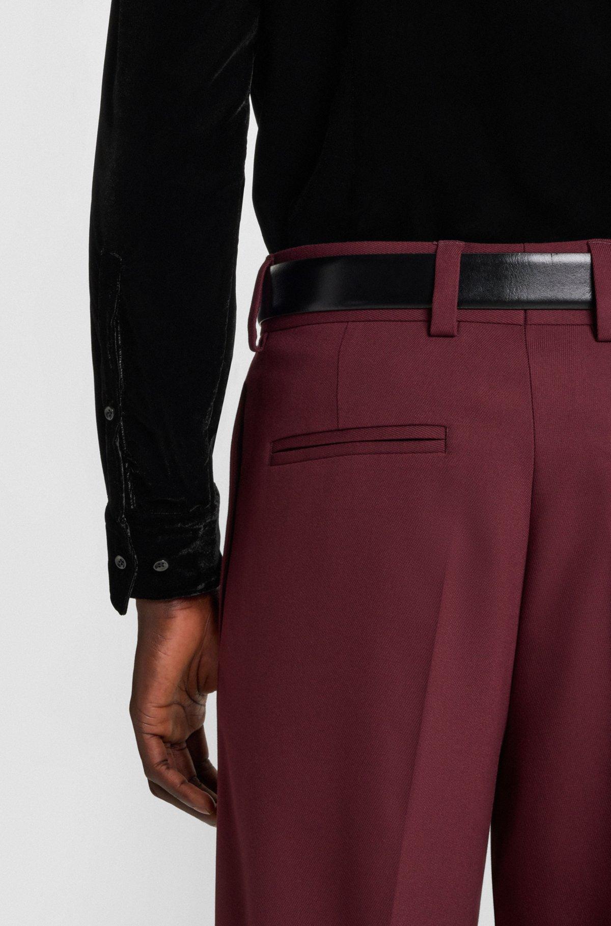 Slim-fit shirt in stretch poplin Product Image