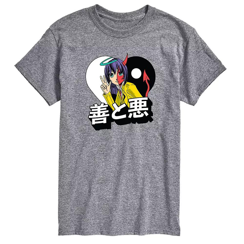 Men's Anime Good And Bad Tee,  Product Image