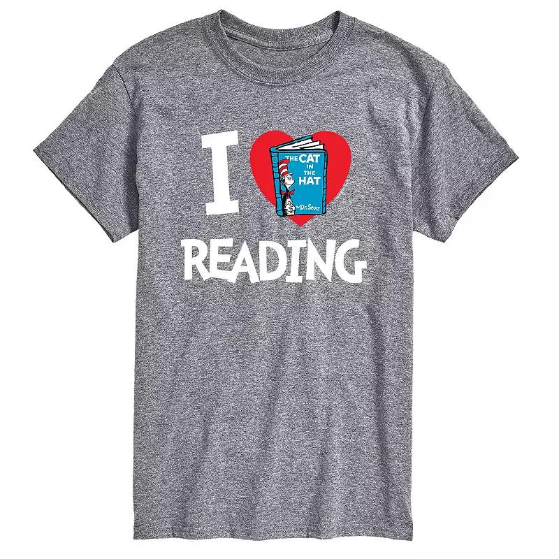 Men's Dr. Seuss I Love Reading Tee,  Product Image