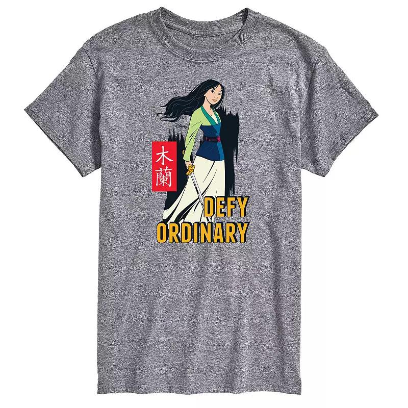 Disney's Mulan Men's Defy Ordinary Tee,  Product Image