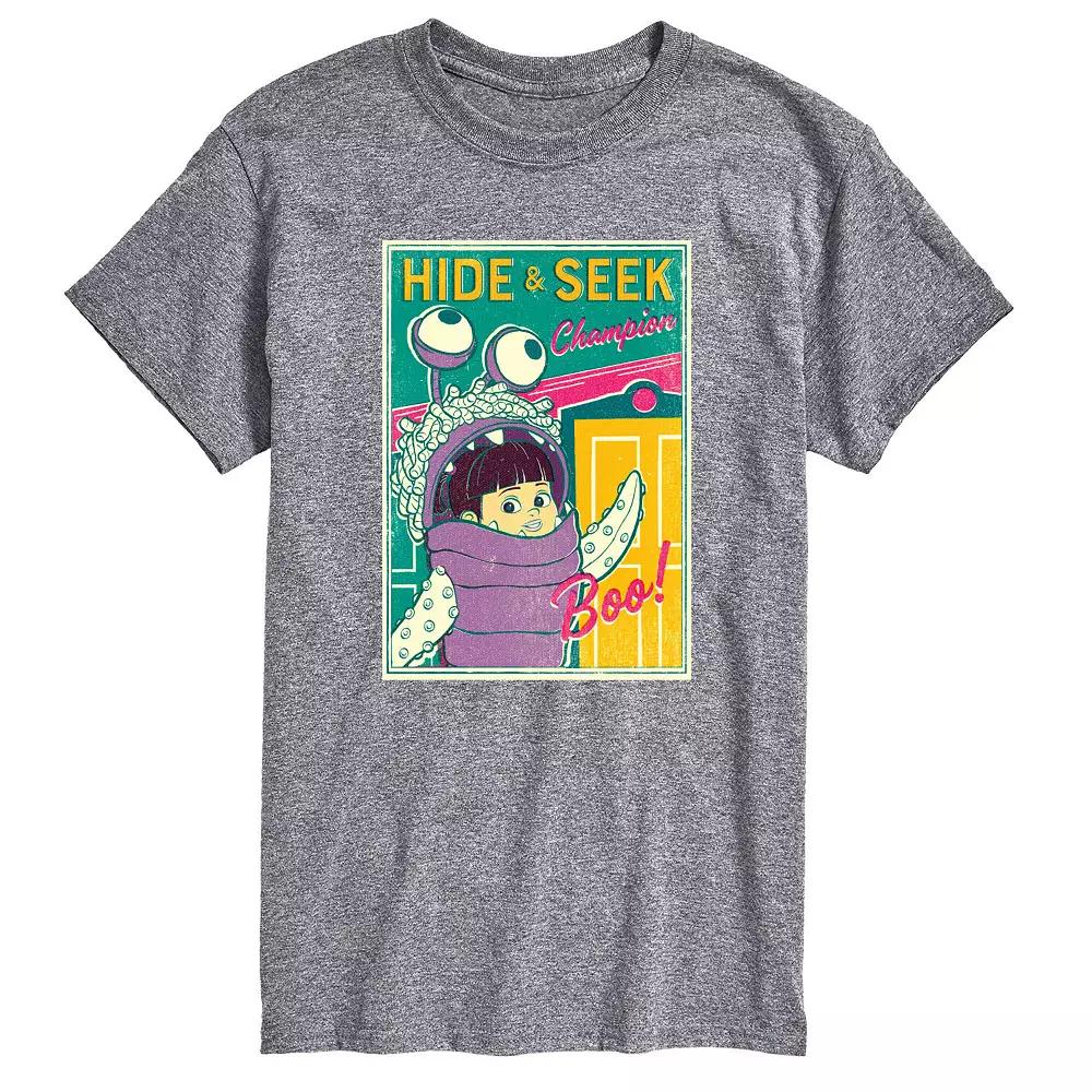 Disney's Monsters Inc. Big & Tall Boo Hide Seek Graphic Tee, Men's,  Product Image