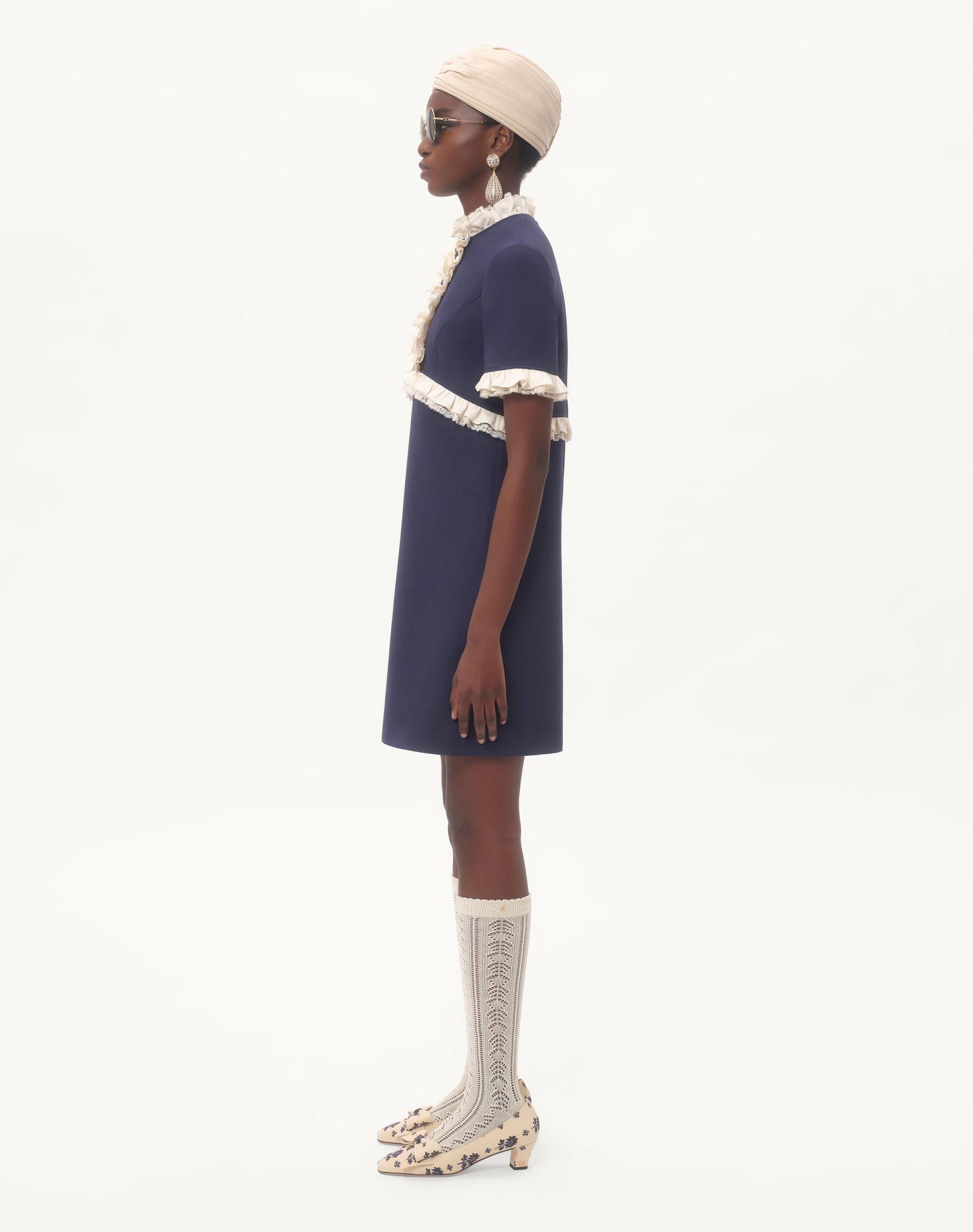 Crepe Couture Short Dress  Product Image