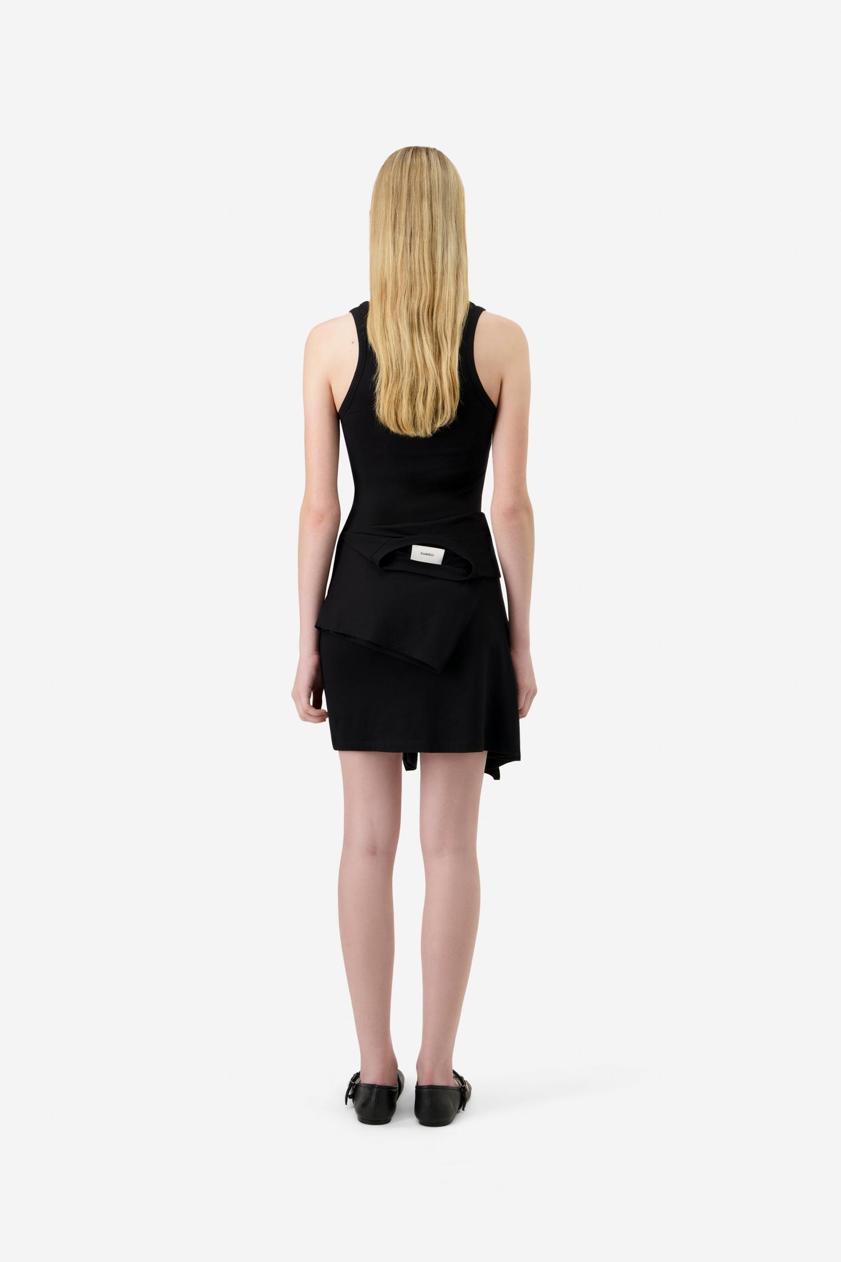 Knotted Jersey Dress Product Image