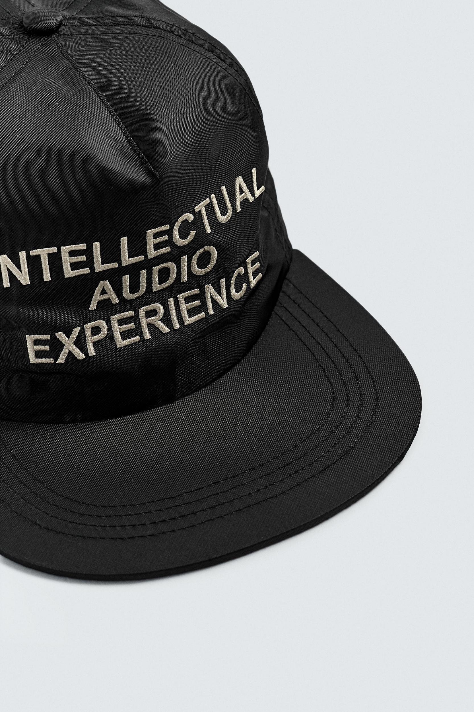 EMBROIDERED FLAT VISOR CAP Product Image