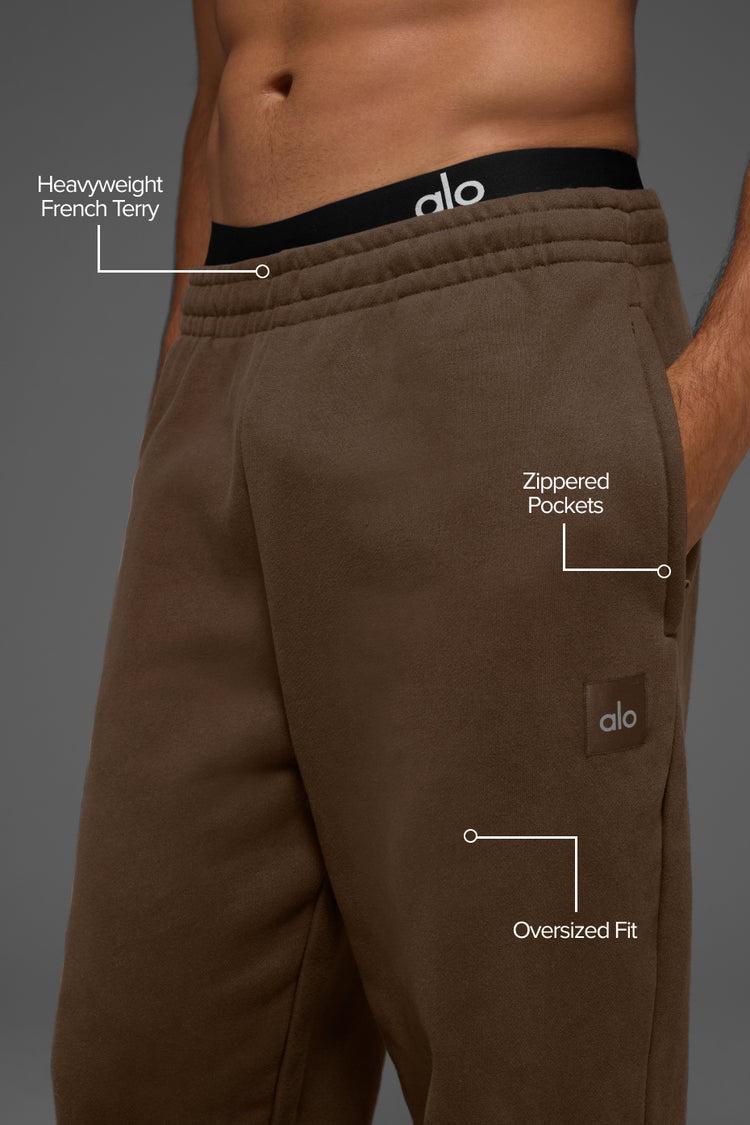 Cuffed Renown Heavy Weight Sweatpant - Espresso Product Image