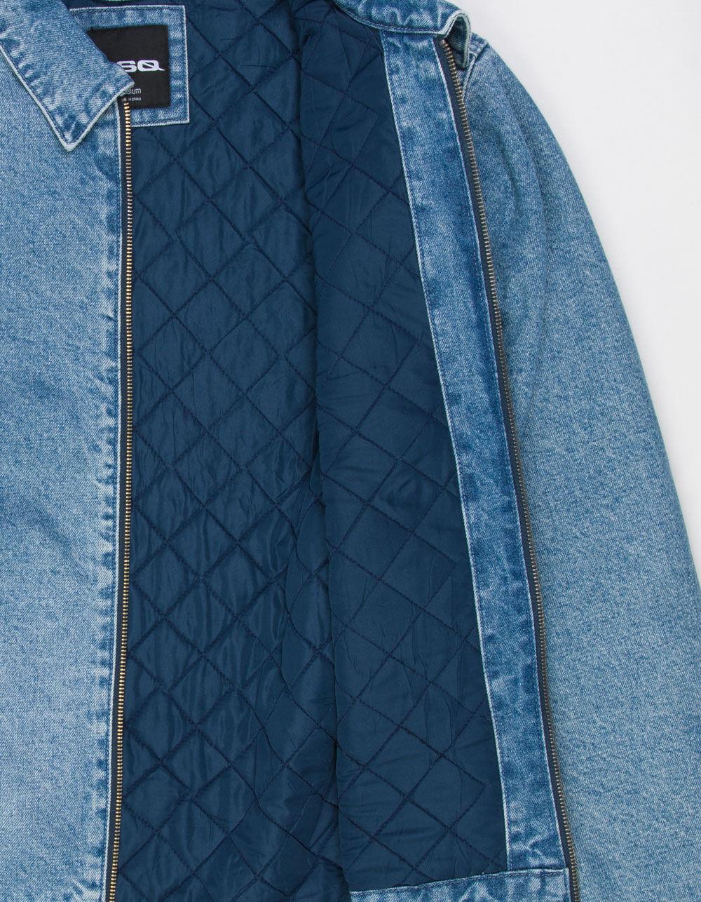 RSQ Mens Denim Workwear Jacket - INDIGO Product Image