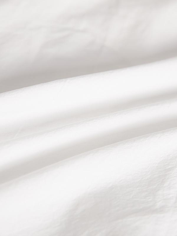 Loose Short Sleeves Solid Color Split-Joint Peter Pan Collar Blouses&Shirts Tops Product Image