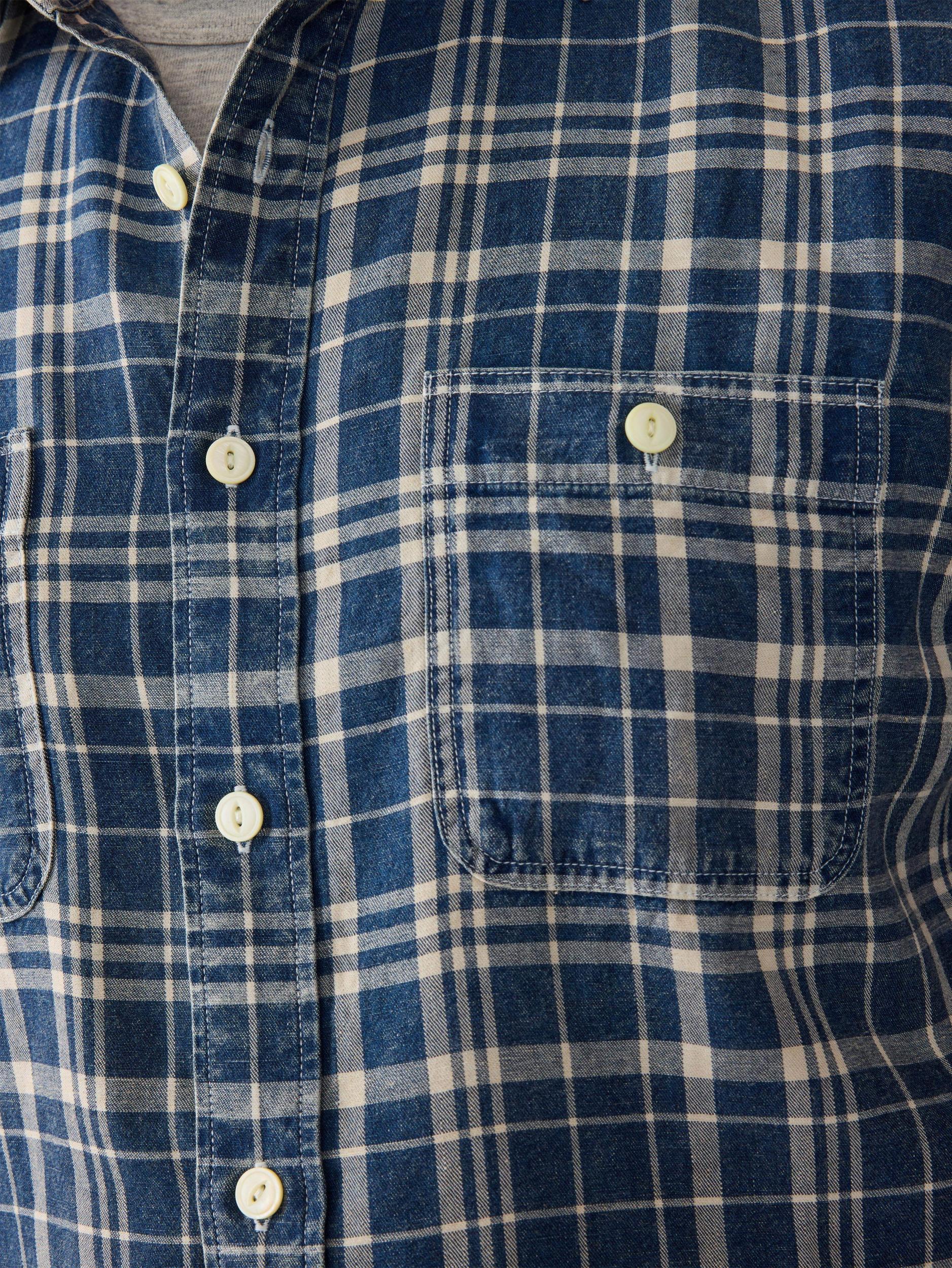 Tried & True Chambray Workshirt - Bar Harbor Plaid Male Product Image