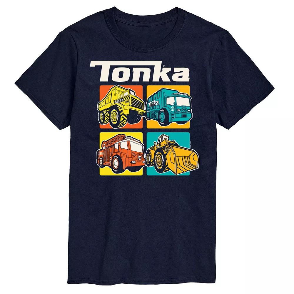 Big & Tall Tonka Grid Graphic Tee, Men's,  Product Image