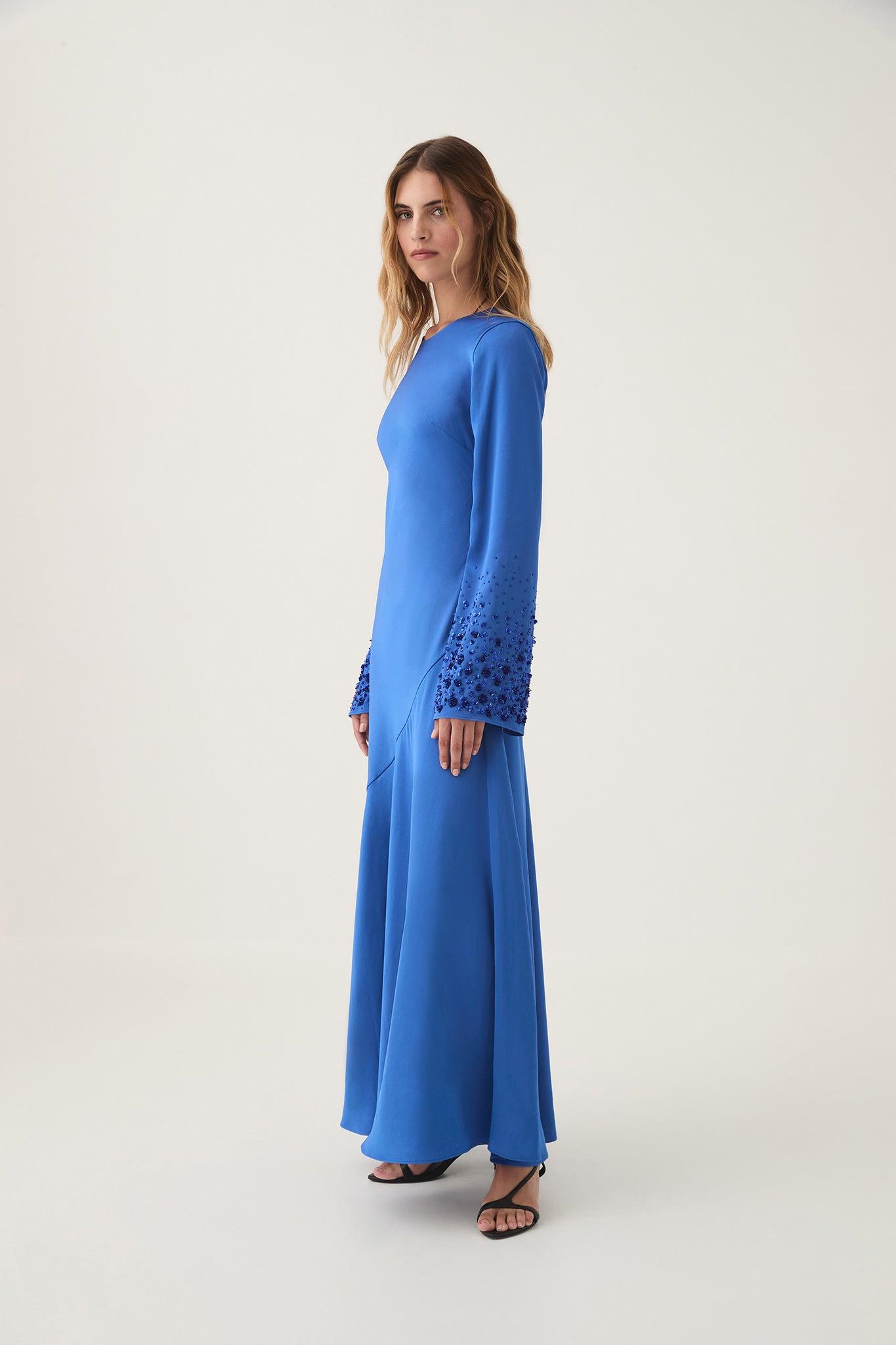 Weylyn Sequin Cuff Maxi Dress Product Image