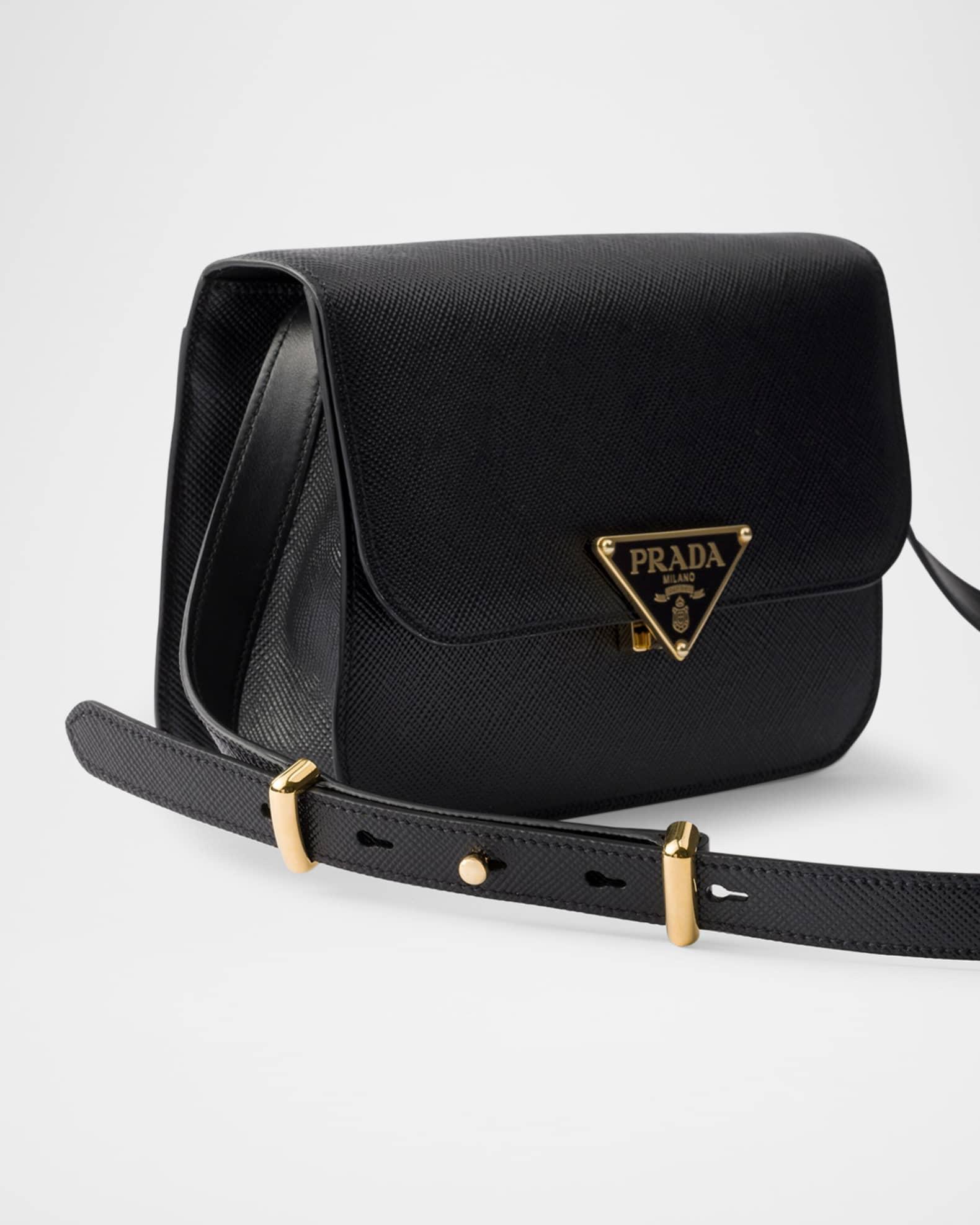 Saffiano Leather Flap Shoulder Bag Product Image