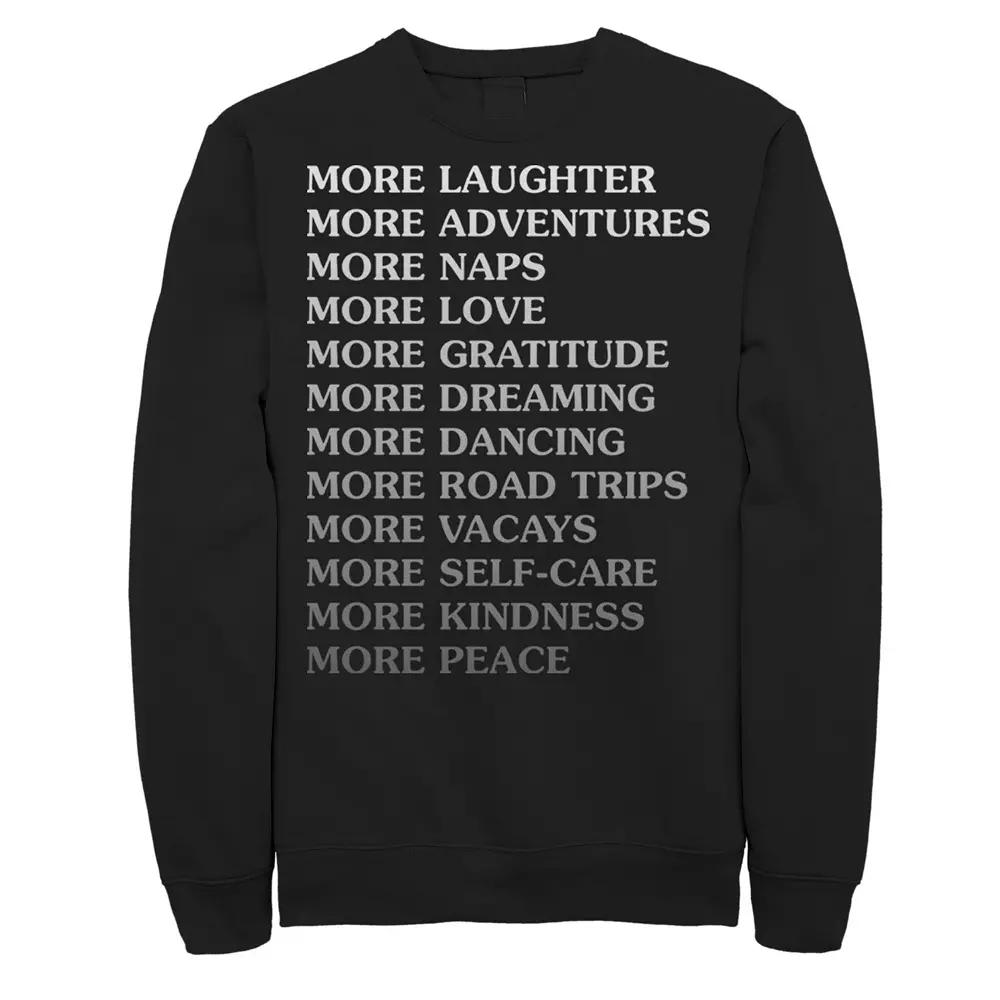 Men's Fifth Sun More List Faded Sweatshirt,  Product Image
