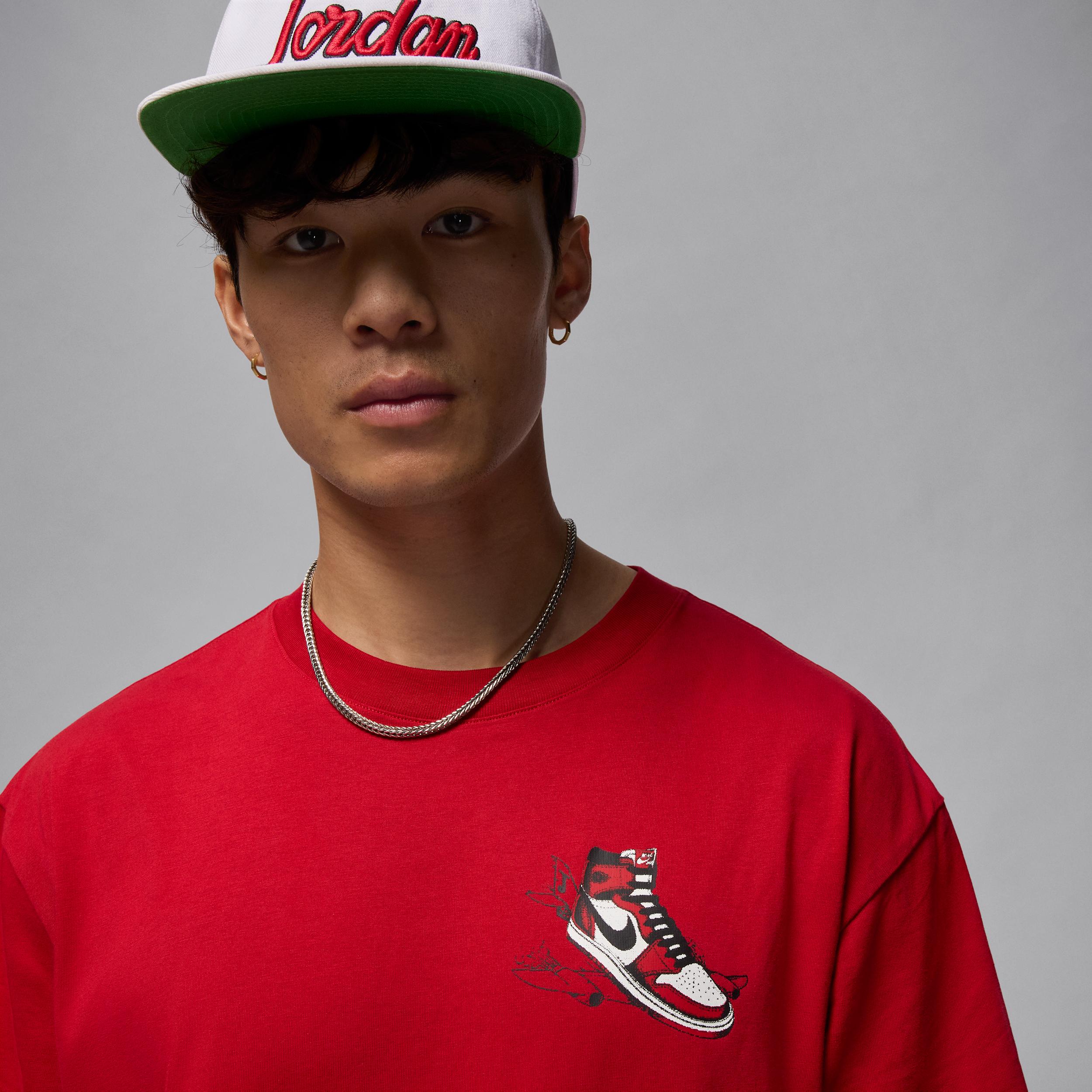 Mens Jordan AJ1 T-Shirt | HQ8972-010 Product Image