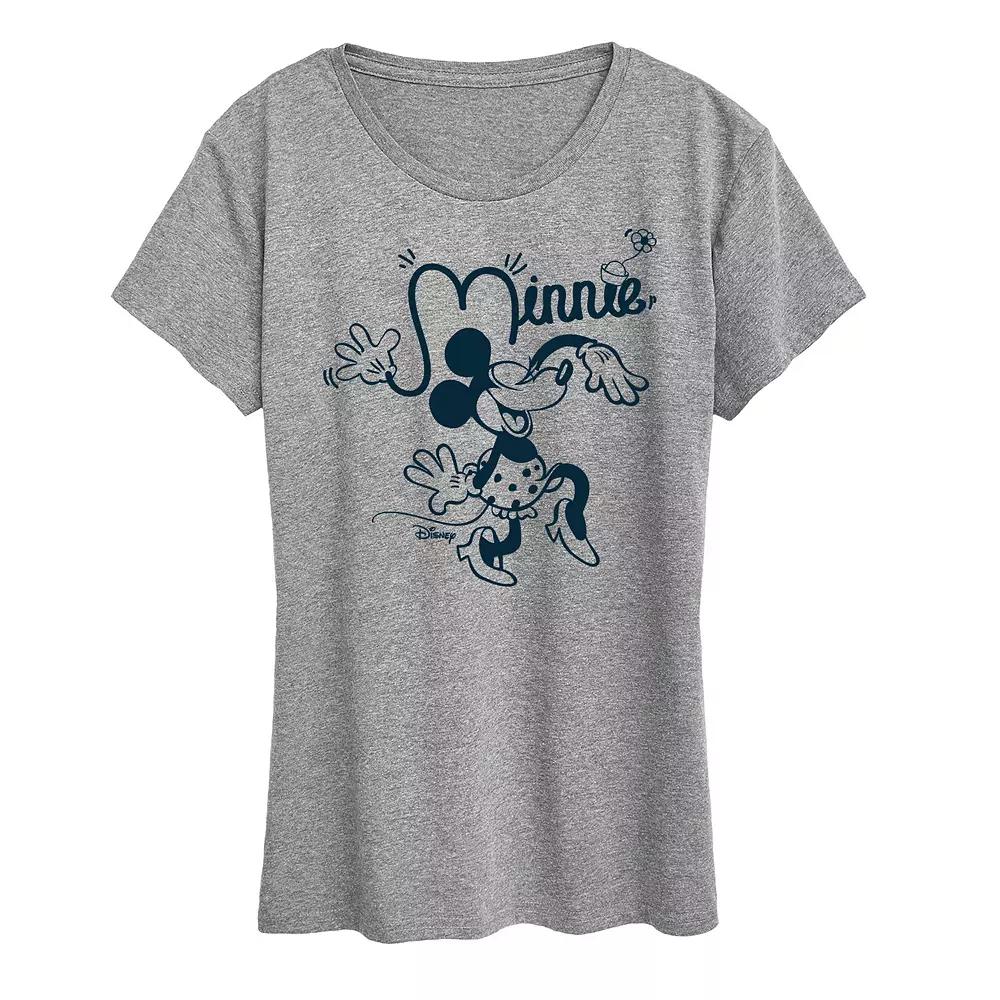 Disney's Minnie Mouse Fun Graphic Tee, Women's,  Product Image