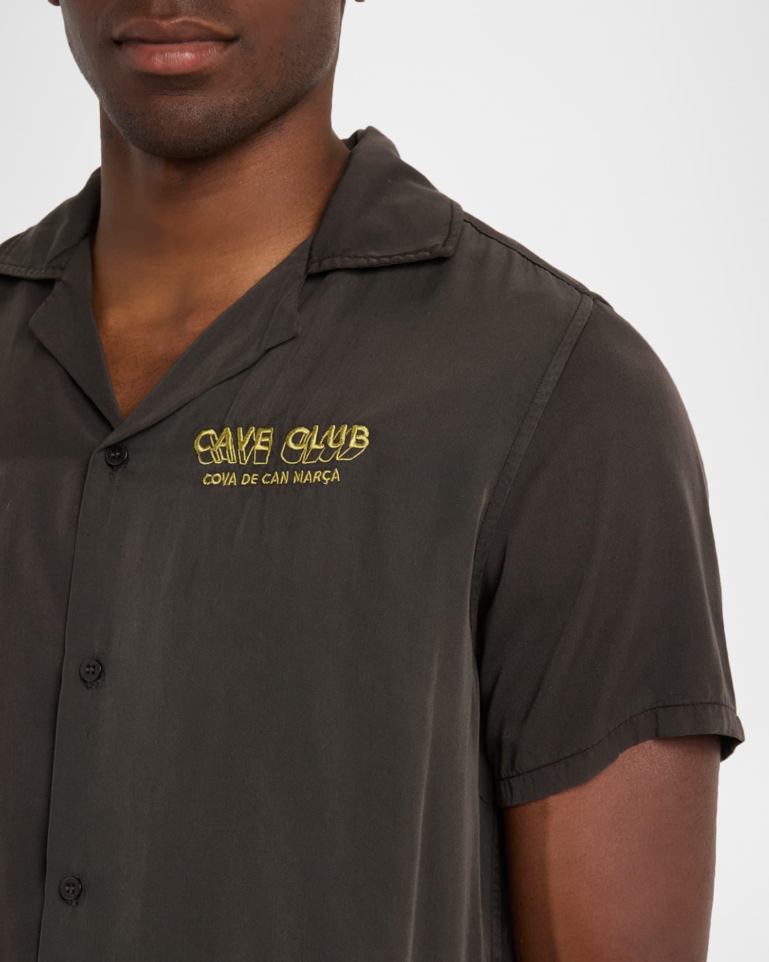 Men's Miguel Short-Sleeve Embroidered Camp Shirt Product Image