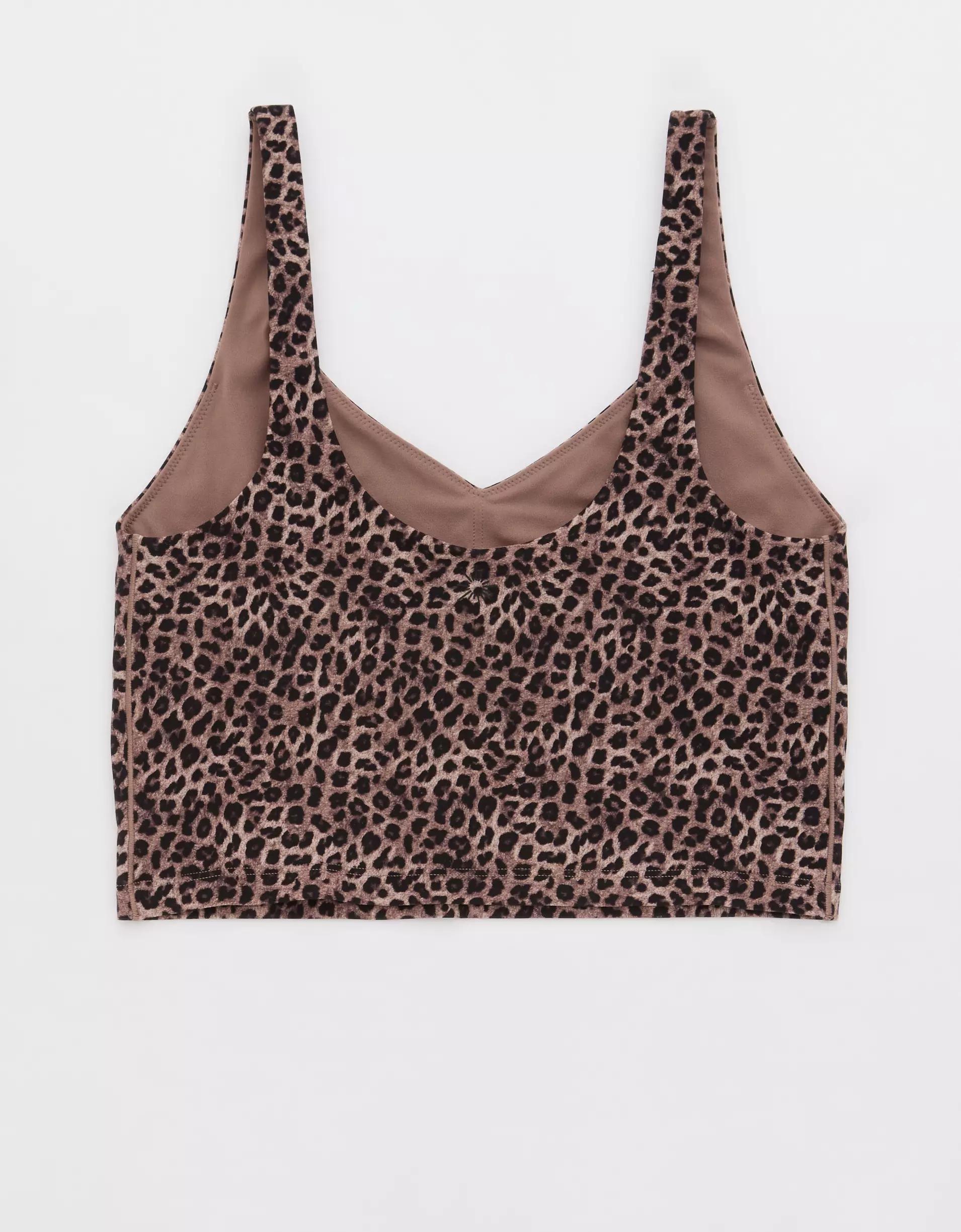 OFFLINE By Aerie Real Me Low Key Longline Sports Bra Product Image