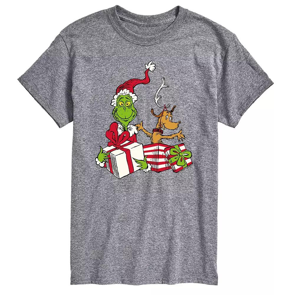 Big & Tall Dr. Seuss Max & Grinch Tee, Men's,  Product Image