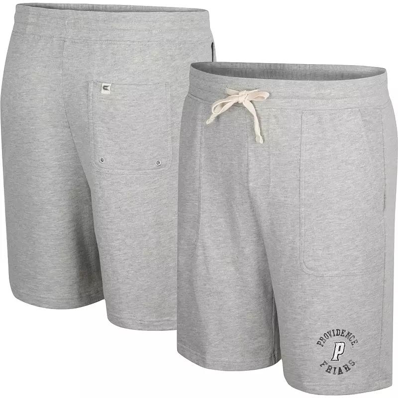Mens Colosseum Heather Gray Houston Cougars Love To Hear This Terry Shorts Product Image