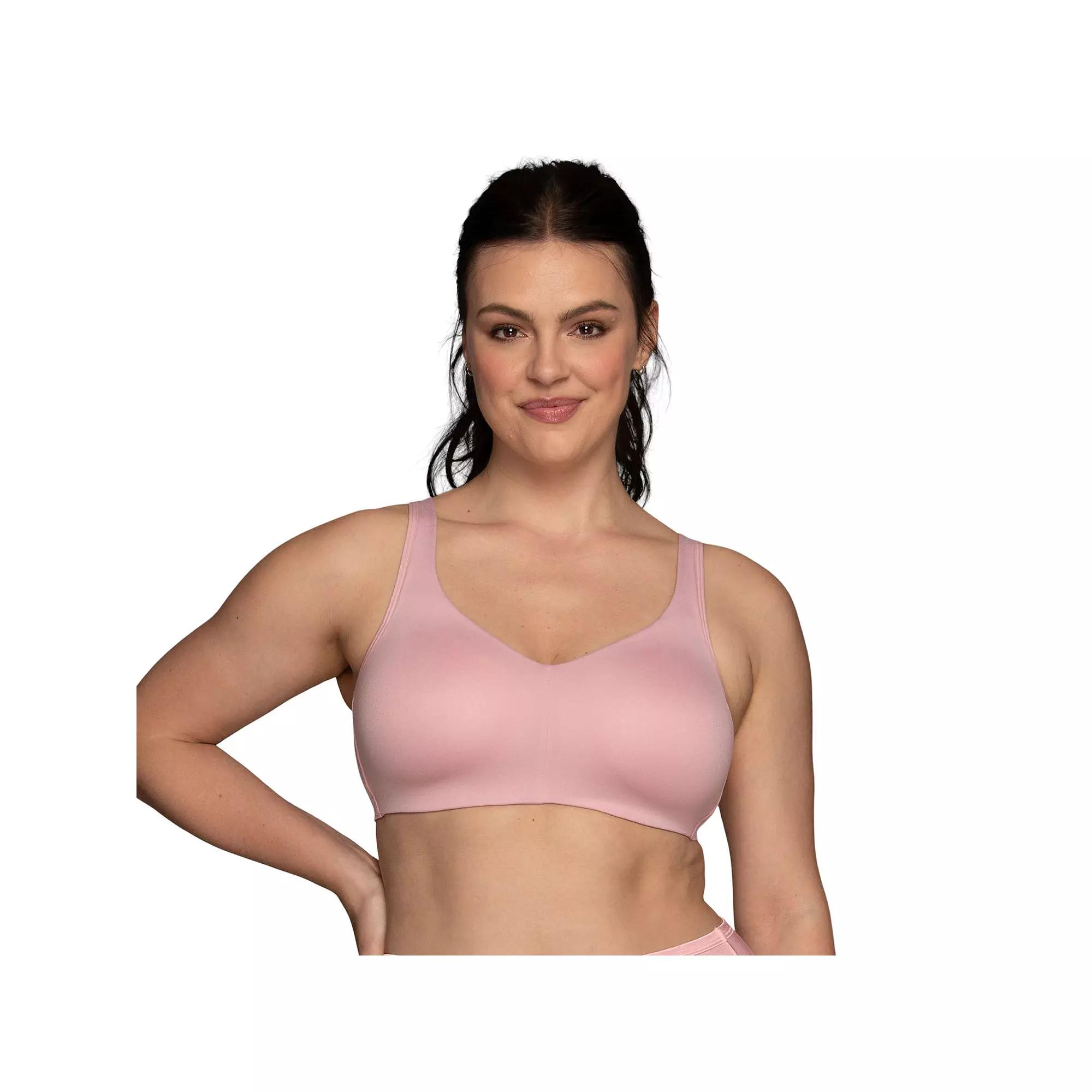 Vanity Fair Lingerie Beyond Comfort Simple Sizing Wireless Bra 72204, Womens Celestial Pink Product Image