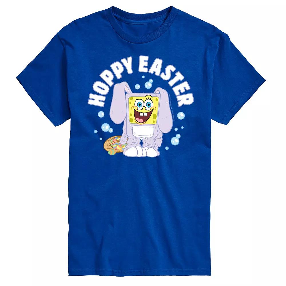 Big & Tall Nickelodeon Spongebob Squarepants Hoppy Easter Graphic Tee, Men's,  Product Image