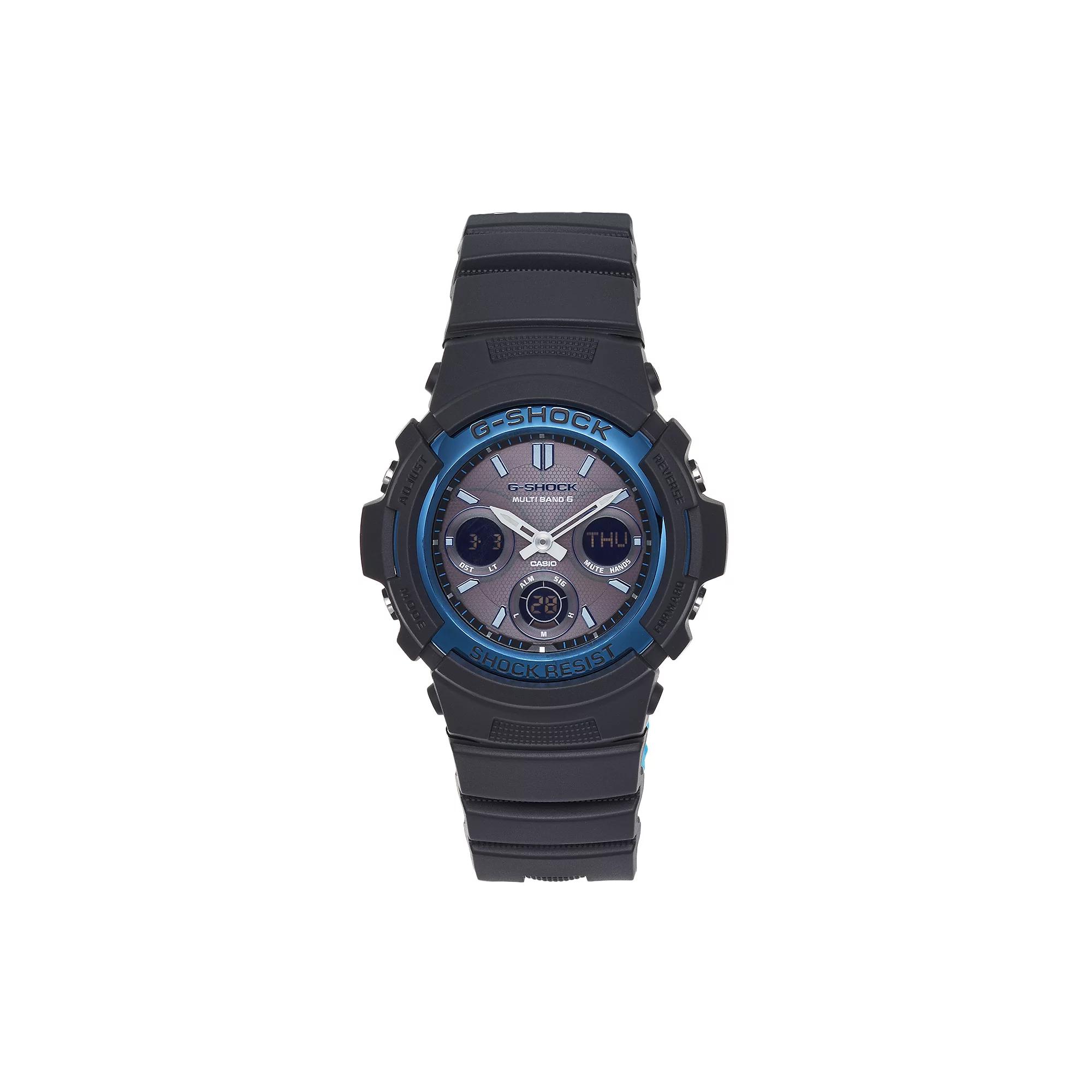 Casio Men's G-Shock Analog & Digital Atomic Solar Watch - AWGM100A-1A, Black Product Image
