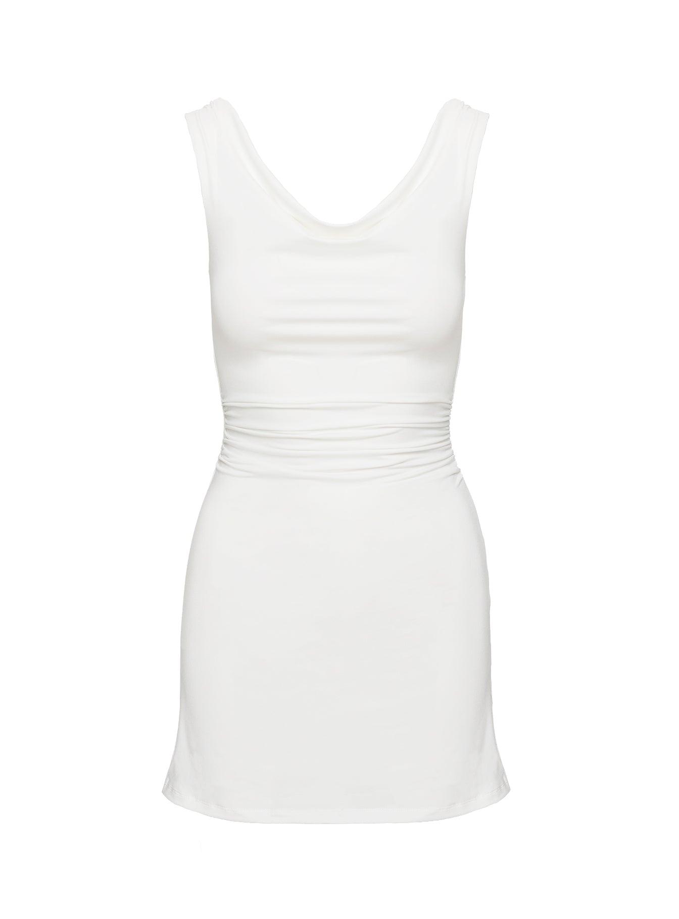 Renault Mini Dress White Product Image