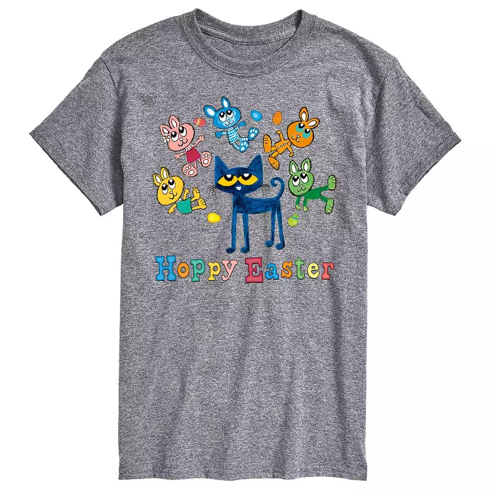 Big & Tall Pete The Cat Hoppy Easter Tee, Men's,  Product Image