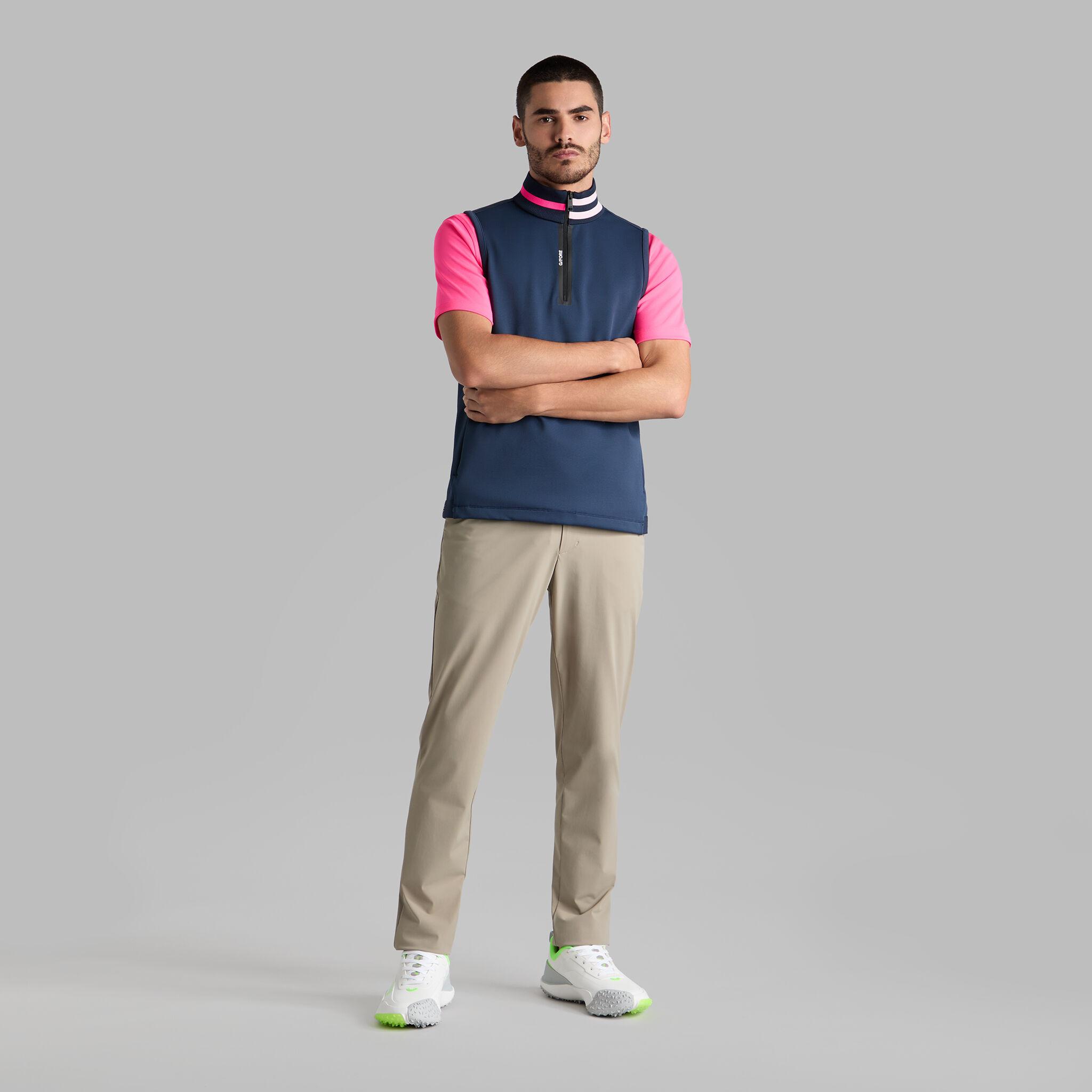 DOUBLE KNIT PIQUÉ VEST Product Image