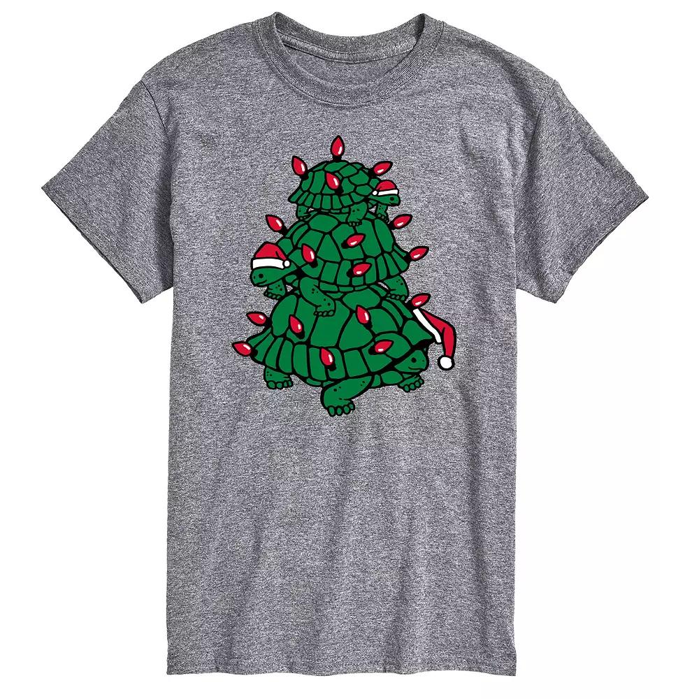 Big & Tall Turtle Tree Stack Graphic Tee, Men's,  Product Image