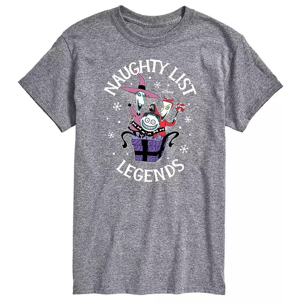 Disney's The Nightmare Before Christmas Men's Naughty List Legends Graphic Tee,  Product Image