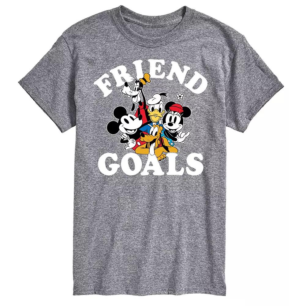 Disney's Mickey Mouse & Friends Big & Tall Friend Goals Graphic Tee, Men's,  Product Image