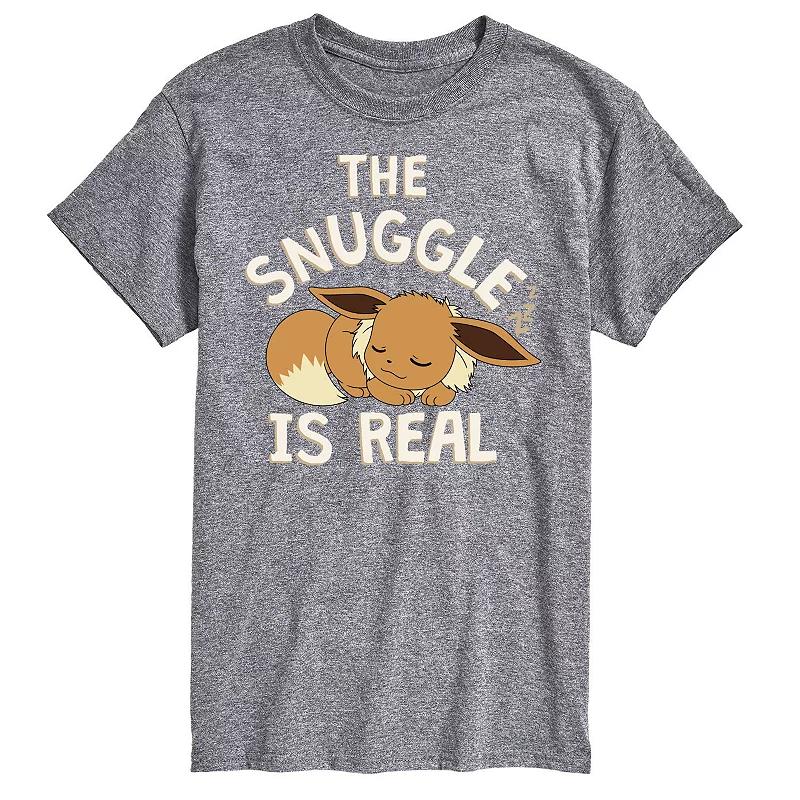 Men's Pokemon The Snuggle Eevee TEe,  Product Image
