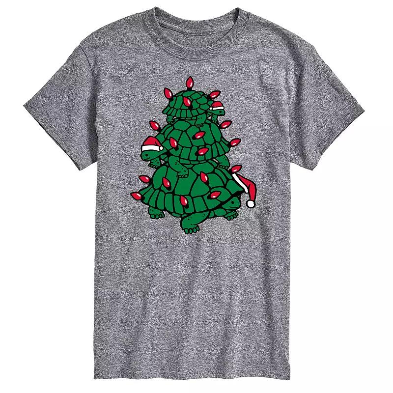 Big & Tall Turtle Tree Stack Graphic Tee, Men's,  Product Image