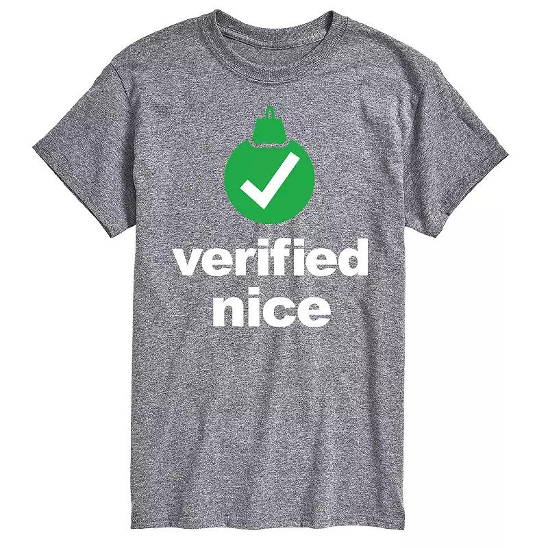 Big & Tall Verified Nice Graphic Tee, Men's,  Product Image