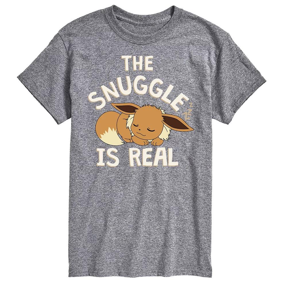 Men's Pokemon The Snuggle Eevee TEe,  Product Image